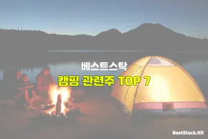캠핑 관련주 TOP 7