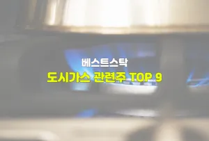 도시가스 관련주 TOP 9