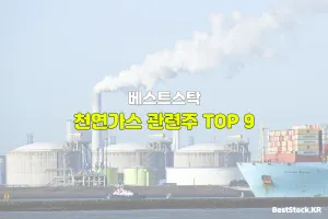 천연가스 관련주 TOP 9