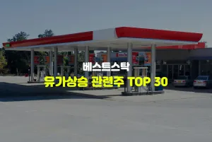 유가상승 수혜주 TOP 30