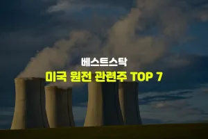 미국 원전 관련주 TOP 7
