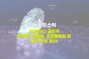 SK쉴더스 공모주 총정리!