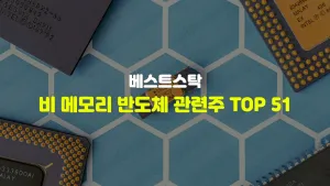 비 메모리 반도체 관련주 TOP 51