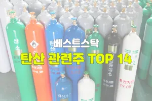 탄산 관련주 TOP 14