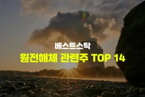원전해체 관련주 TOP 14